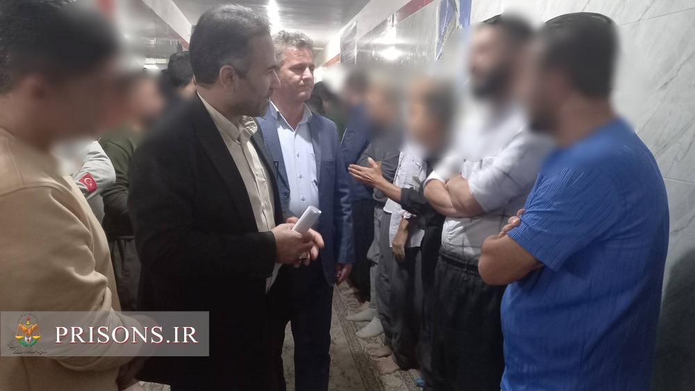بازدید مدیرکل زندانهای استان کردستان از زندان سقز