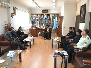 دیدار معاون توسعه مدیریت و منابع سازمان زندان‌ها با رئیس‌کل دادگستری استان کردستان
