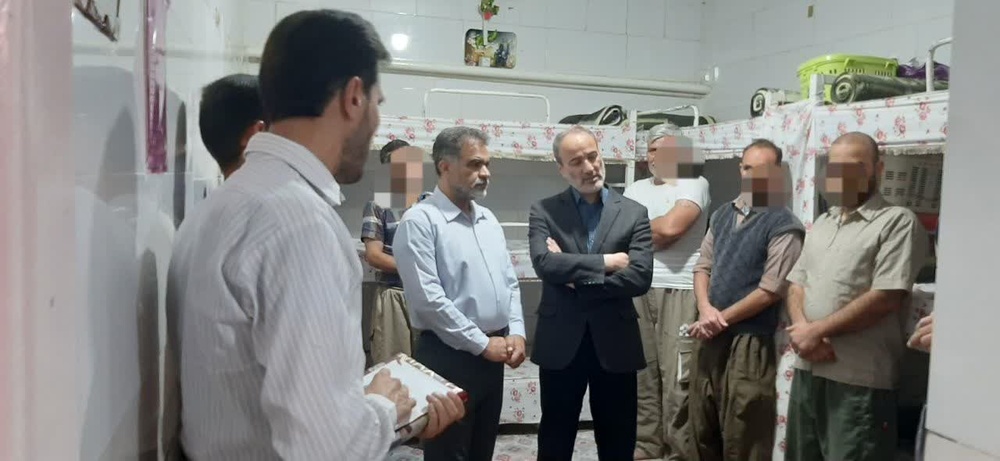 بازدید سرزده مدیرکل زندان‌های استان اصفهان در روز تعطیل از زندان شهرستان لنجان