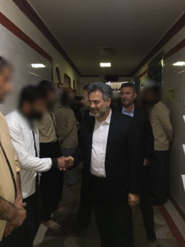 بازدید شبانه معاون توسعه مدیریت و منابع زندان‌ها از زندان سقز