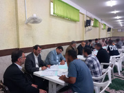 میز خدمت قضات دادگاه‌های تجدید استان مازندران در زندان قائمشهر