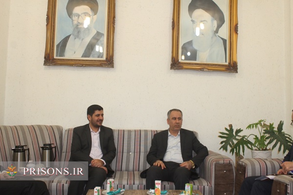 دیدار مدیر کل زندان های استان بوشهر با رئیس ودادستان شهرستان دشتی