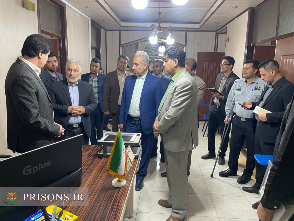 رئیس سازمان زندان‌ها ساختمان مرکز سامانه مراقبت الکترونیک کرمان را افتتاح کرد