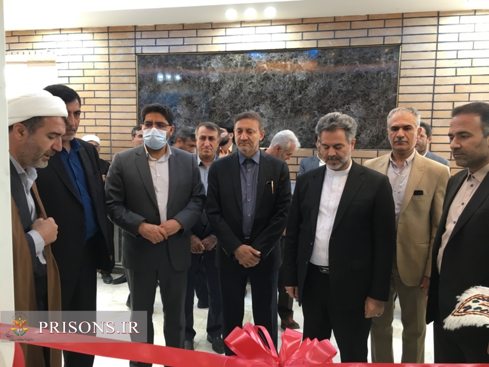 افتتاح خوابگاه ۴۵ تختخوابی کانون اصلاح و تربیت کردستان توسط معاون سازمان زندان‌های کشور