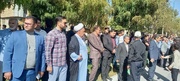 حضور کارکنان زندان‌های استان لرستان در راهپیمایی ۱۳ آبان