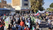 حضور پرشور کارکنان زندان‌های خراسان رضوی در راهپیمایی ۱۳ آبان