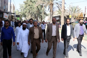 حضور مدیرکل و کارکنان زندان های سیستان وبلوچستان در راهپیمائی 13 آبان