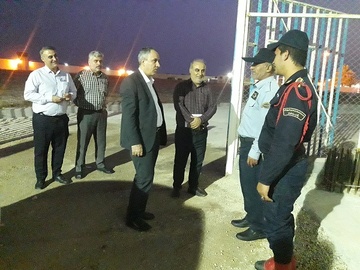 بازدید شبانه مدیر کل زندان های بوشهر از اردوگاه حرفه آموزی استان