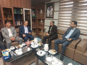 دیدار مدیرکل زندان‌های استان بوشهر با رئیس‌دادگستری و دادستان شهرستان دشتستان