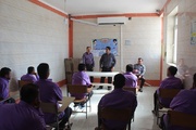 برگزاری دوره آموزشی بهداشتی «اچ ای وی» ویژه مددجویان در زندان دشتی