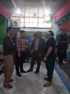 بازدید رئیس اداره حفاظت‌واطلاعات اداره‌کل زندان‌های بوشهر از زندان مرکزی استان