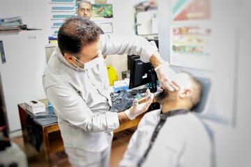 خدمت‌رسانی گروه دندانپزشکان جهادگر در اردوگاه کاردرمانی قزوین  
