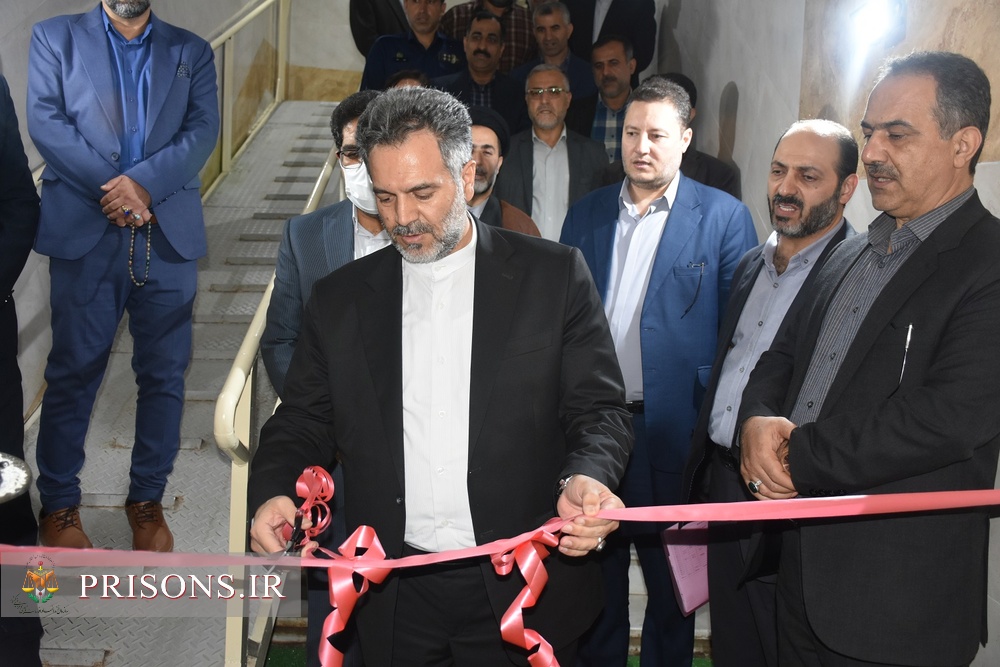 معاون توسعه مدیریت و منابع سازمان زندان‌ها سه پروژه را در زندان‌های گلستان افتتاح کرد