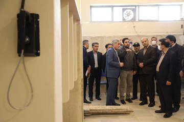 بازدید رئیس سازمان مدیریت استان و هیأت همراه از زندان همدان