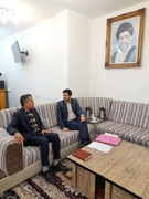 دیدار رئیس زندان سما بوشهر با دادستان و رئیس دادگستری شهرستان دشتی