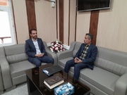 دیدار رئیس زندان سما بوشهر با دادستان شهرستان دشتستان