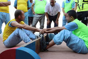 برگزاری هفتمین‌ المپیاد ورزشی بازی‌های بومی‌محلی در ندامتگاه فشافویه