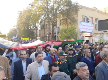 حضور پرشور کارکنان زندان‌های گلستان در راهپیمایی ضدصهیونیستی و حمایت از مردم مظلوم غزه