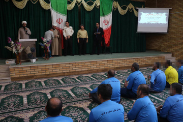 برگزاری جشن میلاد حضرت زینب(س) در زندان ساوه