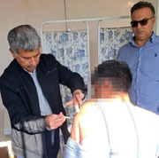زندانیان استان یزد در برابر ویروس آنفولانزا واکسینه شدند