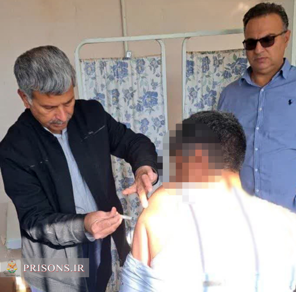 زندانیان استان یزد در برابر ویروس آنفولانزا واکسینه شدند