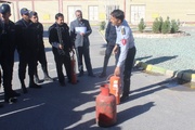 برگزاری کارگاه آموزشی «اطفا حریق» در زندان نجف‌آباد 