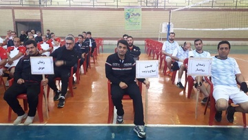 بیست و سومین دوره مسابقات والیبال کارکنان زندان‌های گیلان برگزار شد