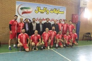 افتتاحیه مسابقات والیبال کارکنان زندان‌های استان تهران در کانون اصلاح و تربیت