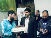 جشن رهایی از دام اعتیاد در زندان مرکزی بروجرد