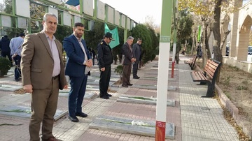 مراسم بزرگداشت هفته بسیج در اداره‌کل زندان‌های استان مرکزی