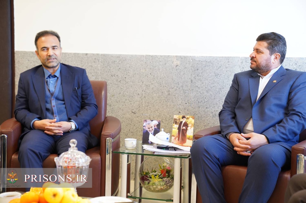دیدار مدیرکل زندان‌های کردستان با مدیرکل جدید آموزش فنی‌وحرفه‌ای استان