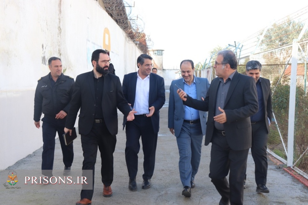 بازدید معاون دادستان کل کشور از زندان‌های مازندران