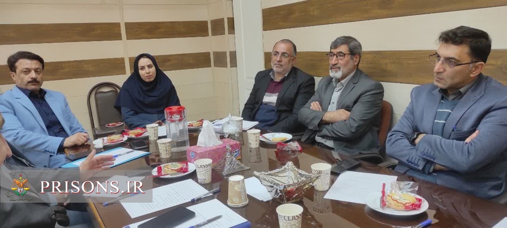 برگزاری اولین جلسه کمیته توسعه مهارت آموزی اداره کل زندان های همدان 