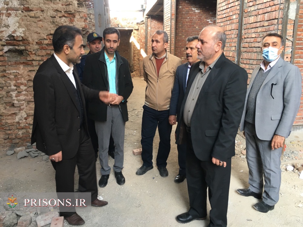 بازدید مدیرکل زندانهای استان کردستان به همراه رئیس دادگستری و دادستان شهرستان از زندان بانه