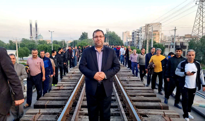 اهوازگردی ورزشکاران حاضر در رقابت ورزشی سازمان زندان‌ها
