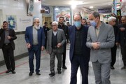 بازدید جمعی از ورزش کاران و هنرمندان از زندان مرکزی اصفهان