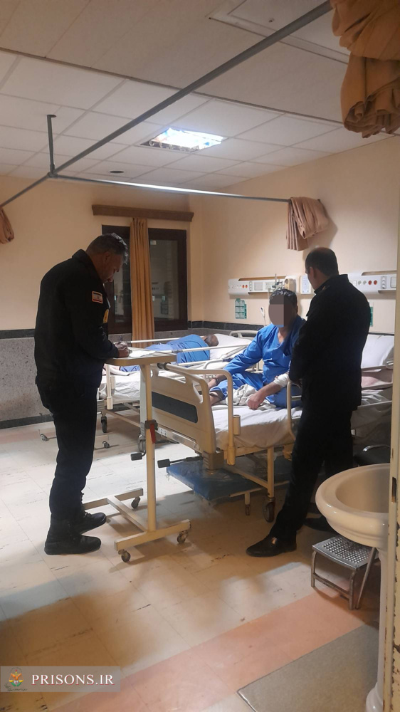 دو مددجوی زندان ارومیه با ارائه ارفاقات قانونی از بیمارستان آزاد شدند 