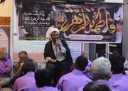 برگزاری مراسم شهادت حضرت فاطمه زهرا(س) ویژه مددجویان در زندان دشتی