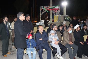میزبانی از شهید گمنام در ایستگاه صلواتی هئیت محبان اهل بیت علیهم السلام زندان مرکزی زاهدان
