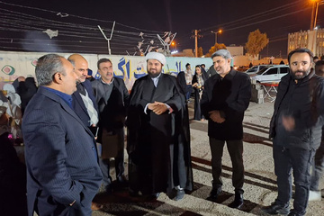 میزبانی از شهید گمنام در ایستگاه صلواتی هئیت محبان اهل بیت علیهم السلام زندان مرکزی زاهدان