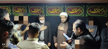 برگزاری سوگواری ایام فاطمیه در زندان شهرستان شهرضا