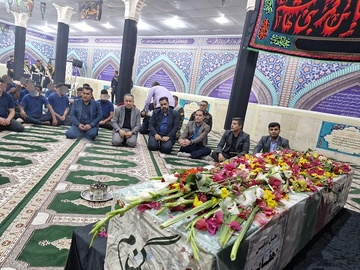 تشییع شهید گمنام بوشهر