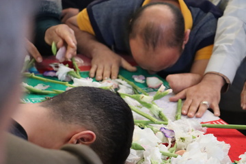  مجتمع ندامتگاهی قزلحصار میزبان شهید گمنام شد 