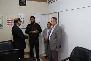 بازدید مدیرکل بهداشت و درمان سازمان زندان ها از اردوگاه حرفه آموزی و کاردرمانی استان بوشهر