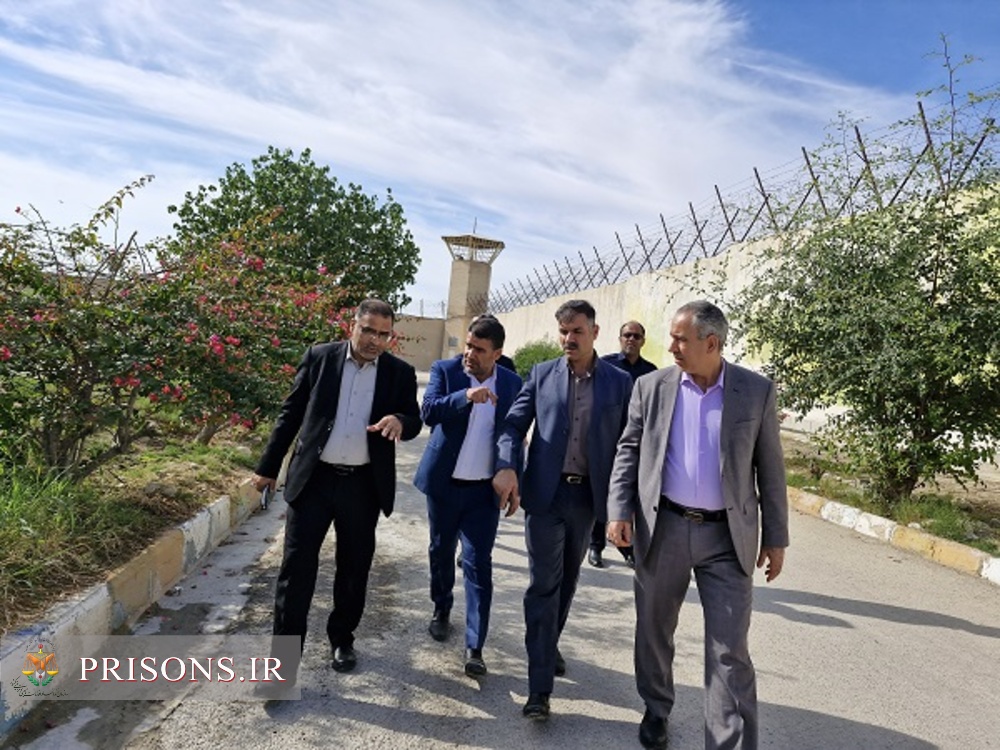 مدیرکل دفتر بهداشت و درمان سازمان زندان‌ها از زندان دشتستان بازدید کرد