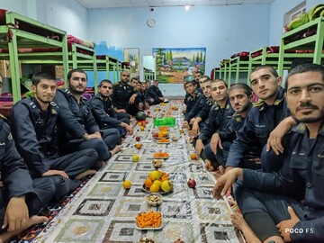 جشن یلدایی سربازان وظیفه در زندان‌های کهگیلویه وبویراحمد 