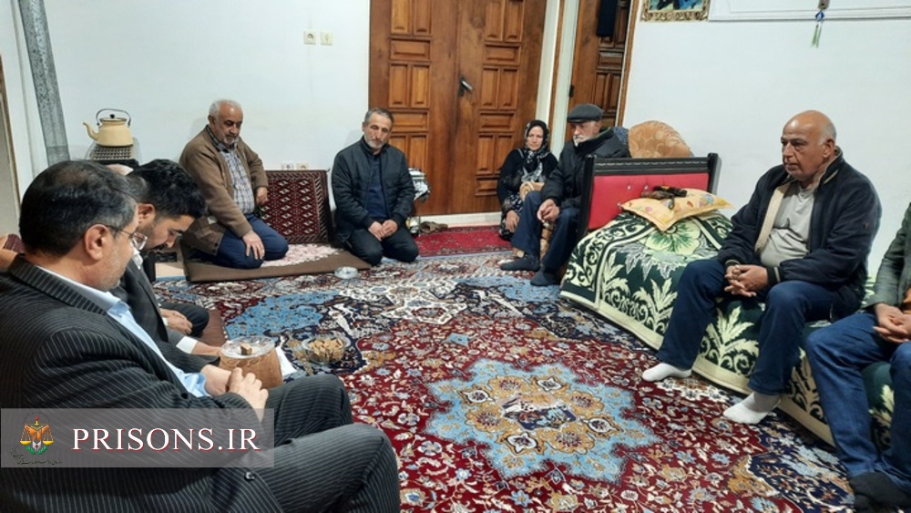 دیدار مدیرکل زندان‌های استان مازندران به عنوان نماینده استاندار با مردم روستاهای شهرستان آمل