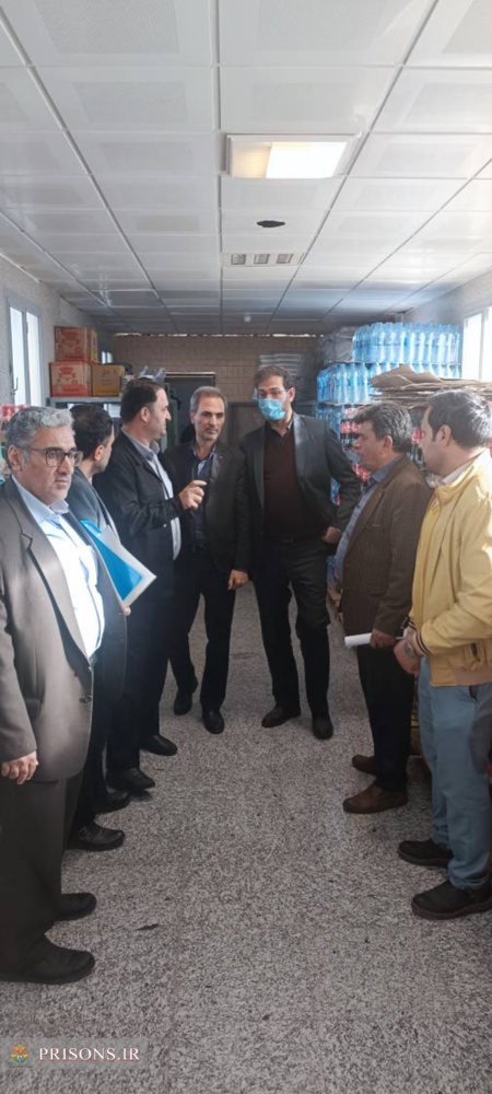 بازدید رئیس دادگستری شهرستان ساوه از زندان