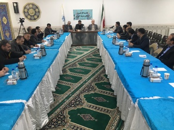 جلسه ویژه کارگروه اشتغال و حرفه‌آموزی زندان‌های استان کردستان در زندان مرکزی سنندج