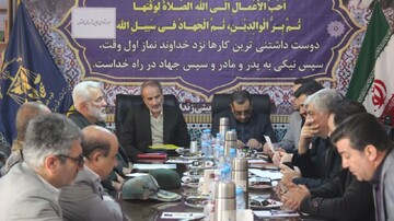 حضور اعضا شورای تامین شهرستان کاشان در زندان این شهر